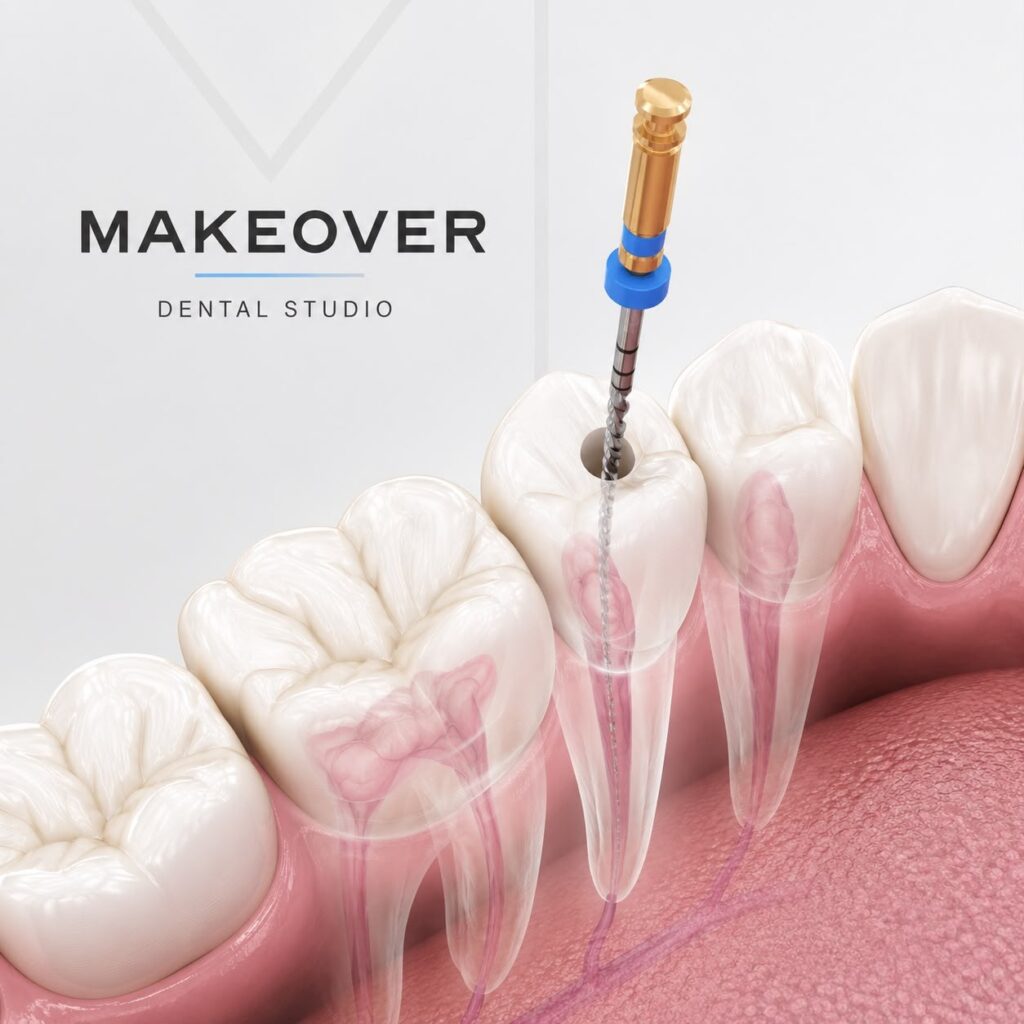 Endodontics rotary file Makeover Dental Studio, Tijuana