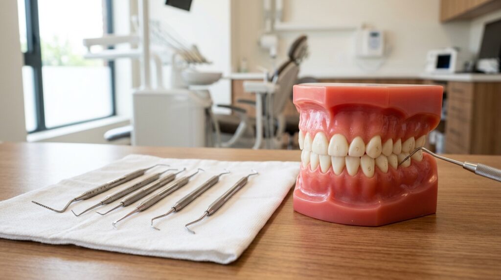 Periodontal gum model instruments, Tijuana