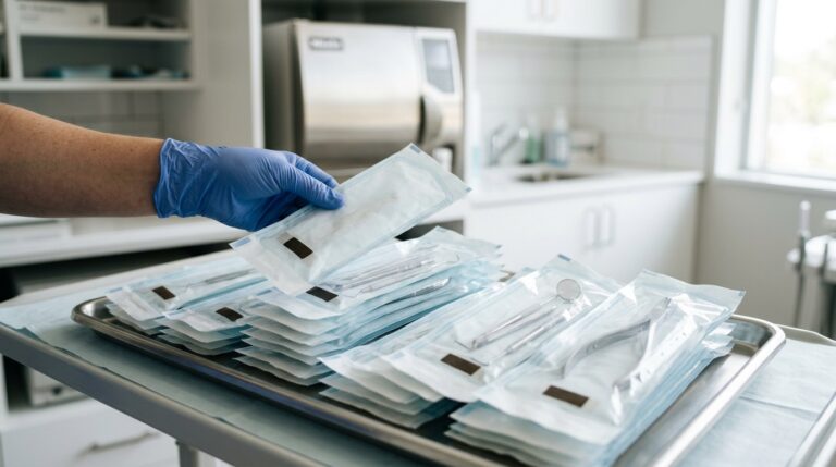 Sterilization pouches indicators, Tijuana