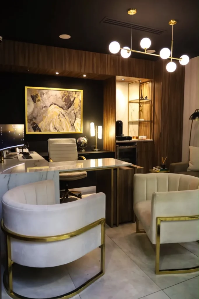 Private consultation office at Makeover Dental Studio in Tijuana